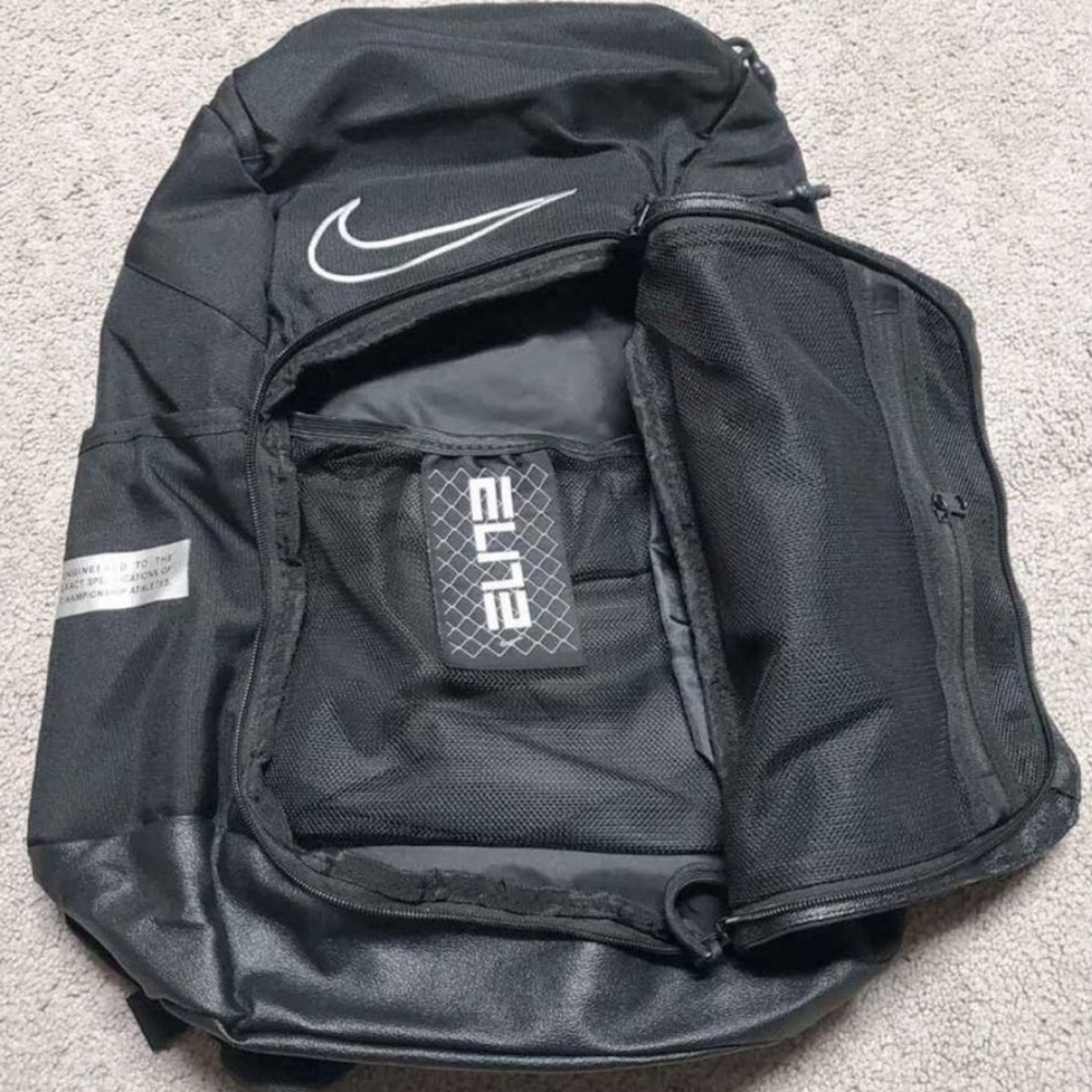 Nike Elite Pro Hoops Black Backpack 32L - Picture 3 of 4